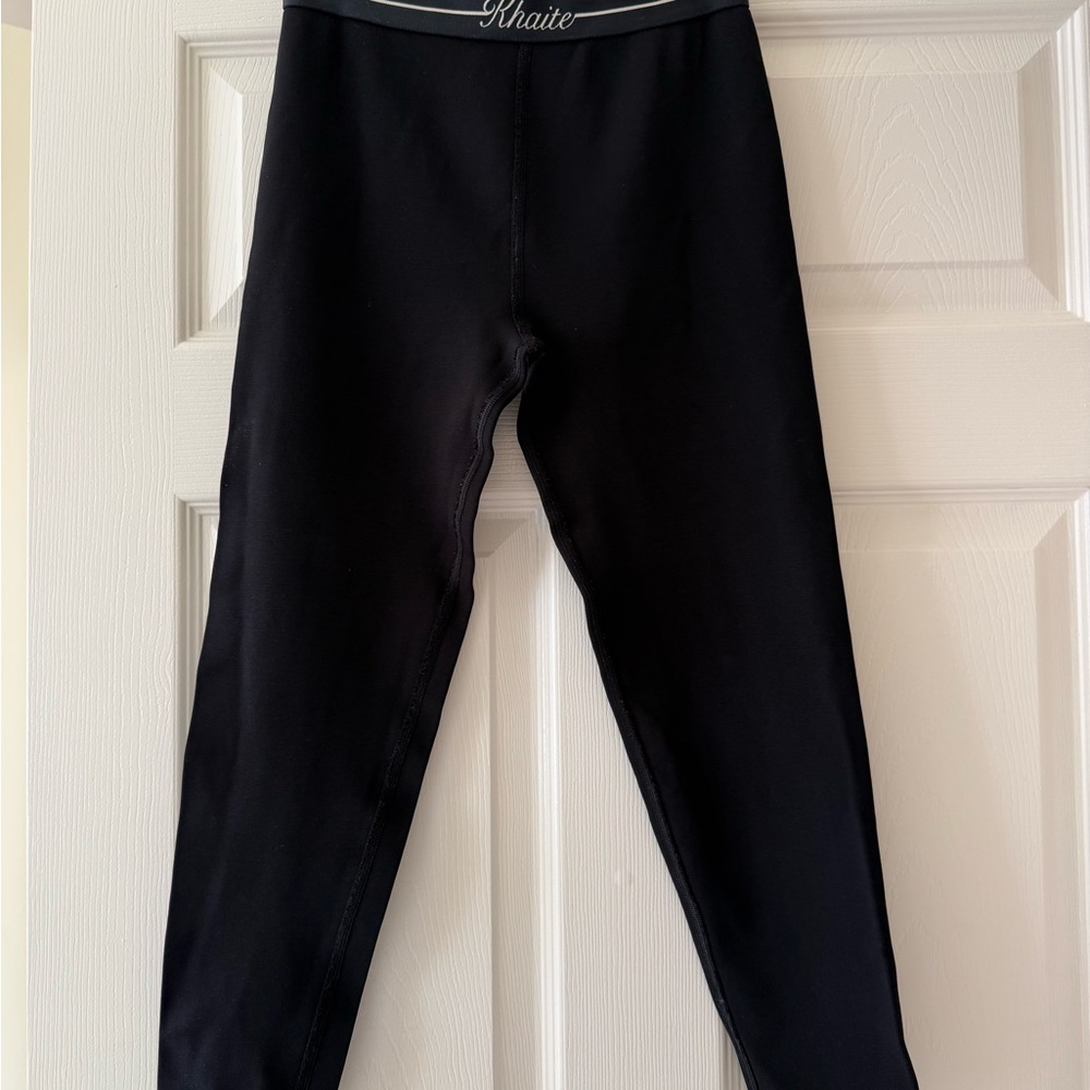Khaite Black Leggings